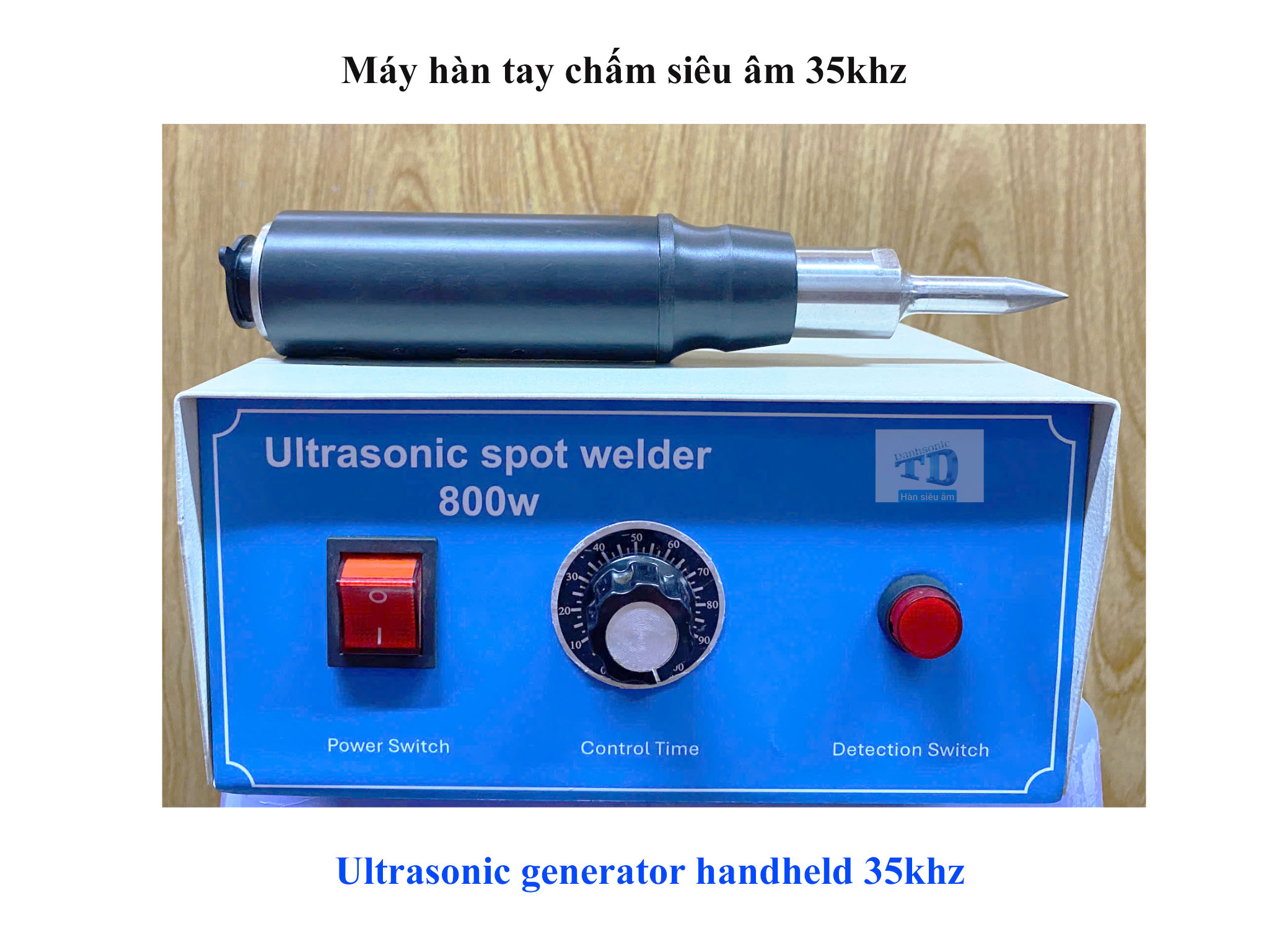 Máy hàn tay chấm siêu âm 35khz – Ultrasonic generator handheld 35khz